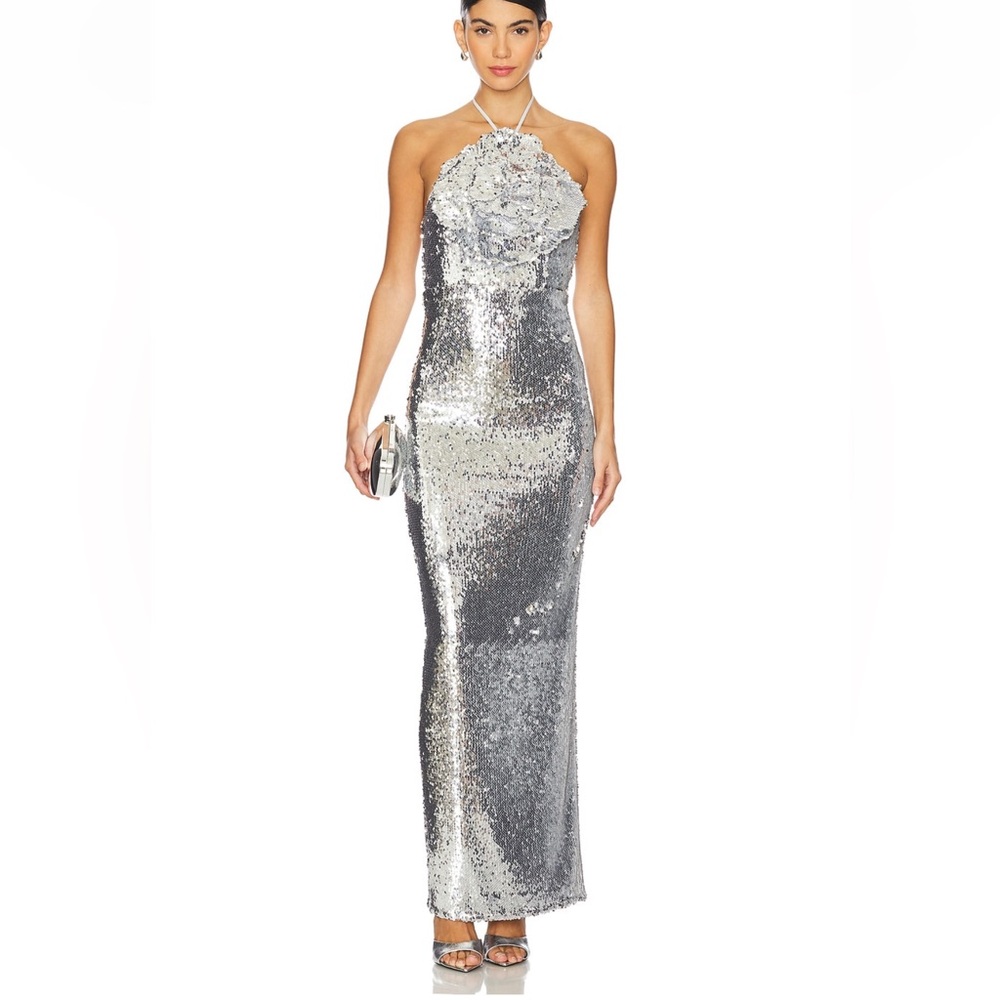 Revolve x Lovers + Friends midi sequins dress